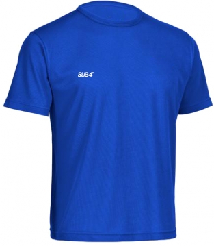 T-shirt ronde hals royal